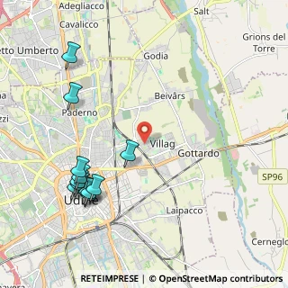 Mappa Via Niva de Ponti, 33100 Udine UD, Italia (2.4325)