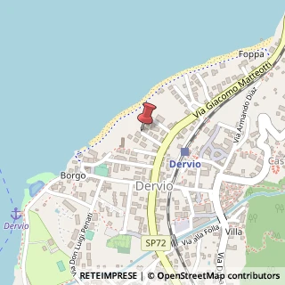 Mappa Via Rubini, 11, 23824 Dervio, Lecco (Lombardia)