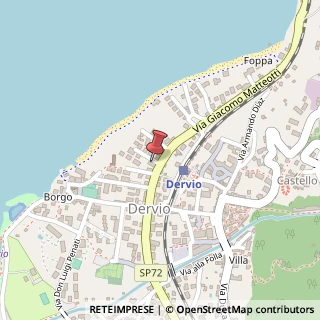 Mappa Via Giacomo Matteotti, 61, 23824 Dervio, Lecco (Lombardia)