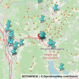 Mappa Via al Dos de la Roda, 38057 Civezzano TN, Italia (4.8795)