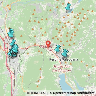 Mappa Via al Dos de la Roda, 38057 Civezzano TN, Italia (6.039)