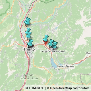 Mappa Via al Dos de la Roda, 38057 Civezzano TN, Italia (5.33267)