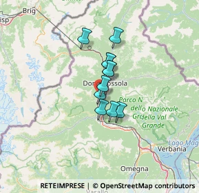Mappa Via Carlo Pisacane, 28844 Villadossola VB, Italia (7.53545)