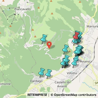 Mappa Via Monte Cavallo, 33081 Aviano PN, Italia (2.27037)
