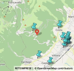 Mappa Via Monte Cavallo, 33081 Aviano PN, Italia (2.78231)