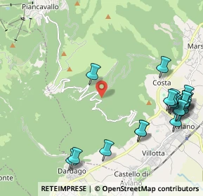 Mappa Via Monte Cavallo, 33081 Aviano PN, Italia (2.6705)