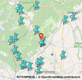 Mappa Via Monte Cavallo, 33081 Aviano PN, Italia (10.313)