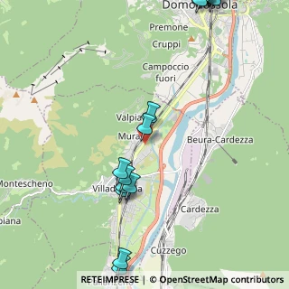 Mappa Via Boscaioli, 28844 Villadossola VB, Italia (3.251)
