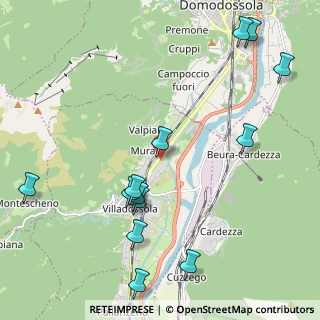 Mappa Via Boscaioli, 28844 Villadossola VB, Italia (2.53308)