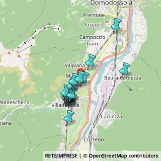 Mappa Via Boscaioli, 28844 Villadossola VB, Italia (1.3795)