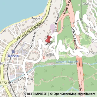 Mappa Via Val Varrone, 2, 23824 Dervio, Lecco (Lombardia)