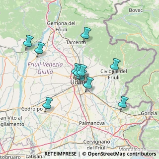 Mappa Via Planis, 33100 Udine UD, Italia (12.00909)