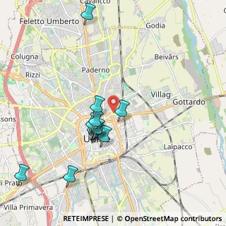 Mappa Via Planis, 33100 Udine UD, Italia (1.78083)