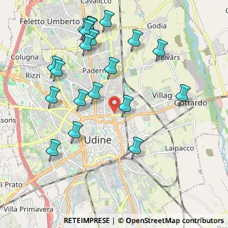 Mappa Via Planis, 33100 Udine UD, Italia (2.2715)