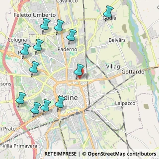 Mappa Via Planis, 33100 Udine UD, Italia (2.6175)