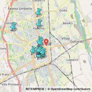 Mappa Via Planis, 33100 Udine UD, Italia (1.52083)