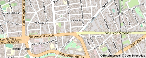 Mappa Udine
