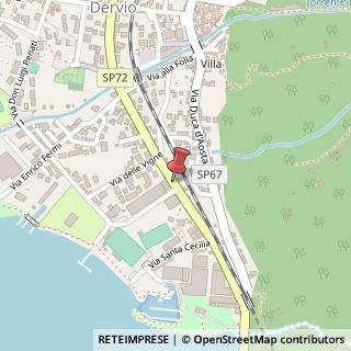 Mappa Via Giacomo Matteotti, 6, 23824 Dervio, Lecco (Lombardia)