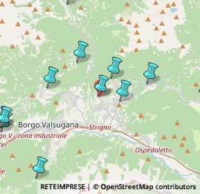 Mappa Via Canonica, 38059 Strigno TN, Italia (5.12833)