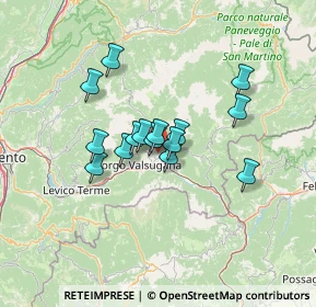 Mappa Via Canonica, 38059 Strigno TN, Italia (9.60533)
