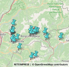 Mappa Via Canonica, 38059 Strigno TN, Italia (14.6185)