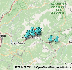 Mappa Via Canonica, 38059 Strigno TN, Italia (7.02154)
