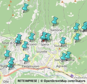 Mappa Via Canonica, 38059 Strigno TN, Italia (2.3275)