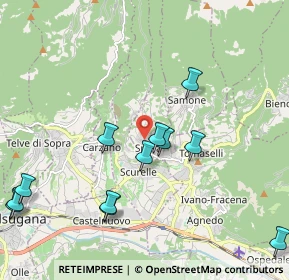 Mappa Via Canonica, 38059 Strigno TN, Italia (2.28583)