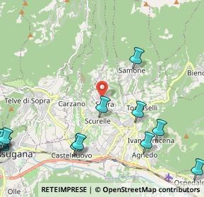 Mappa Via Canonica, 38059 Strigno TN, Italia (3.20643)