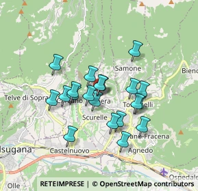 Mappa Via Canonica, 38059 Strigno TN, Italia (1.3875)
