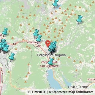 Mappa Frazione Vigalzano, 38057 Pergine Valsugana TN, Italia (5.0605)