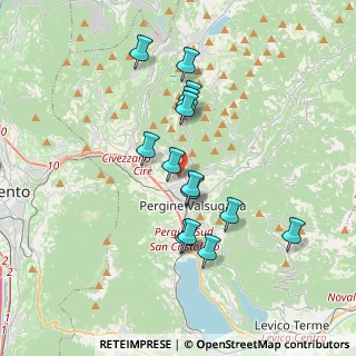 Mappa Frazione Vigalzano, 38057 Pergine Valsugana TN, Italia (3.21071)
