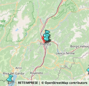 Mappa Via Cristoforo Busetti, 38121 Trento TN, Italia (23.39818)