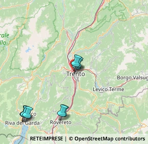 Mappa Via Cristoforo Busetti, 38121 Trento TN, Italia (21.41727)