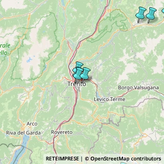 Mappa Via Vittorio Marchesoni, 38123 Povo TN, Italia (30.29091)