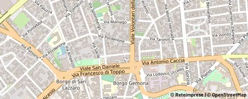 Mappa Udine