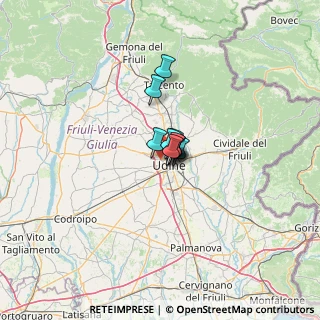 Mappa Via della Faula, 33100 Udine UD, Italia (4.08455)