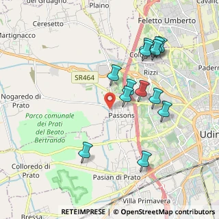 Mappa Via Nogaredo, 33035 Martignacco UD, Italia (1.87615)
