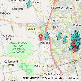 Mappa Via Nogaredo, 33035 Martignacco UD, Italia (3.2905)