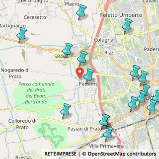 Mappa Via Nogaredo, 33035 Martignacco UD, Italia (2.90176)