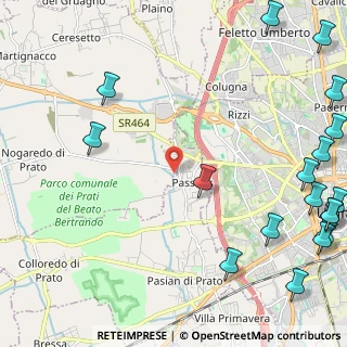 Mappa Via Nogaredo, 33035 Martignacco UD, Italia (3.588)