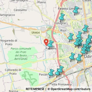 Mappa Via Nogaredo, 33035 Martignacco UD, Italia (3.055)