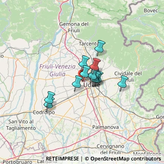Mappa Via Nogaredo, 33035 Martignacco UD, Italia (7.97923)