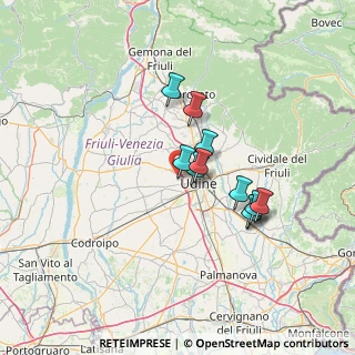 Mappa Via Nogaredo, 33035 Martignacco UD, Italia (10.51455)