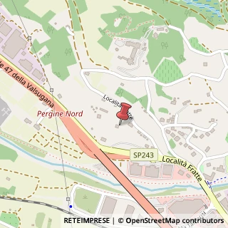 Mappa Localita' fratte 45, 38057 Pergine Valsugana, Trento (Trentino-Alto Adige)