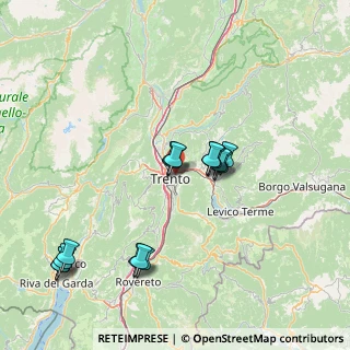 Mappa Localita' San Dona', 38122 Trento TN, Italia (14.59125)