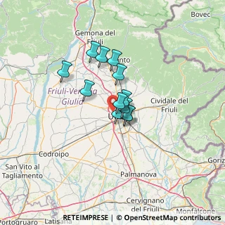 Mappa Via Derna, 33100 Udine UD, Italia (8.31083)