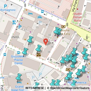 Mappa Via Francesco Petrarca, 38121 Trento TN, Italia (0.08519)