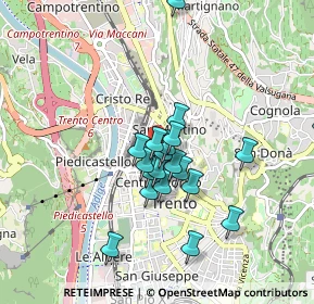 Mappa Via Francesco Petrarca, 38121 Trento TN, Italia (0.728)