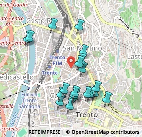 Mappa Via Francesco Petrarca, 38121 Trento TN, Italia (0.455)